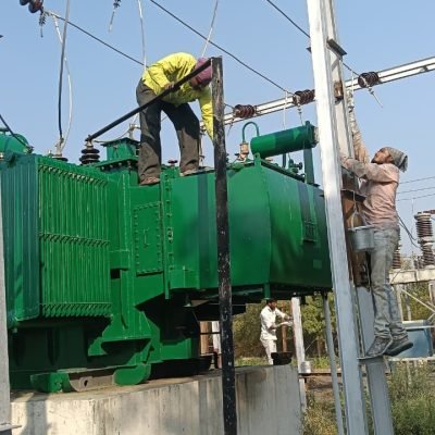 Substation Transformer Painting Work